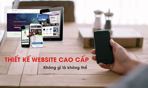 Dịch vụ thiết kể web cao cấp